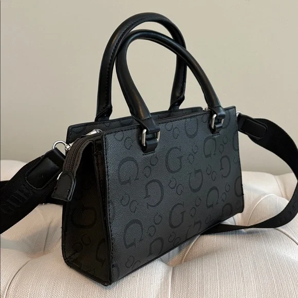 GUESS satchel bag with detachable strap - Picture 2 of 12